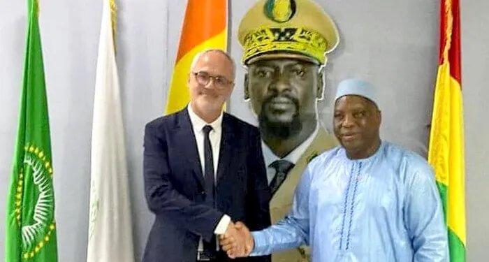 Guinée : Luc Briard, le nouvel ambassadeur de France, présente ses lettres de créance