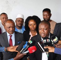 Le Ministre Fana Soumah Rencontre le Nouveau Bureau Exécutif de l'URTELGUI