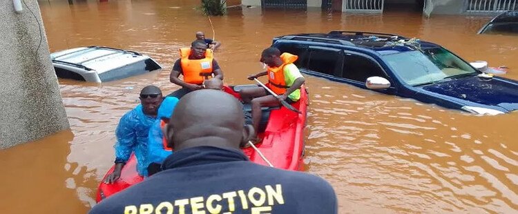 Inondations à Conakry : Un responsable de la RKS dévasté par les intempéries