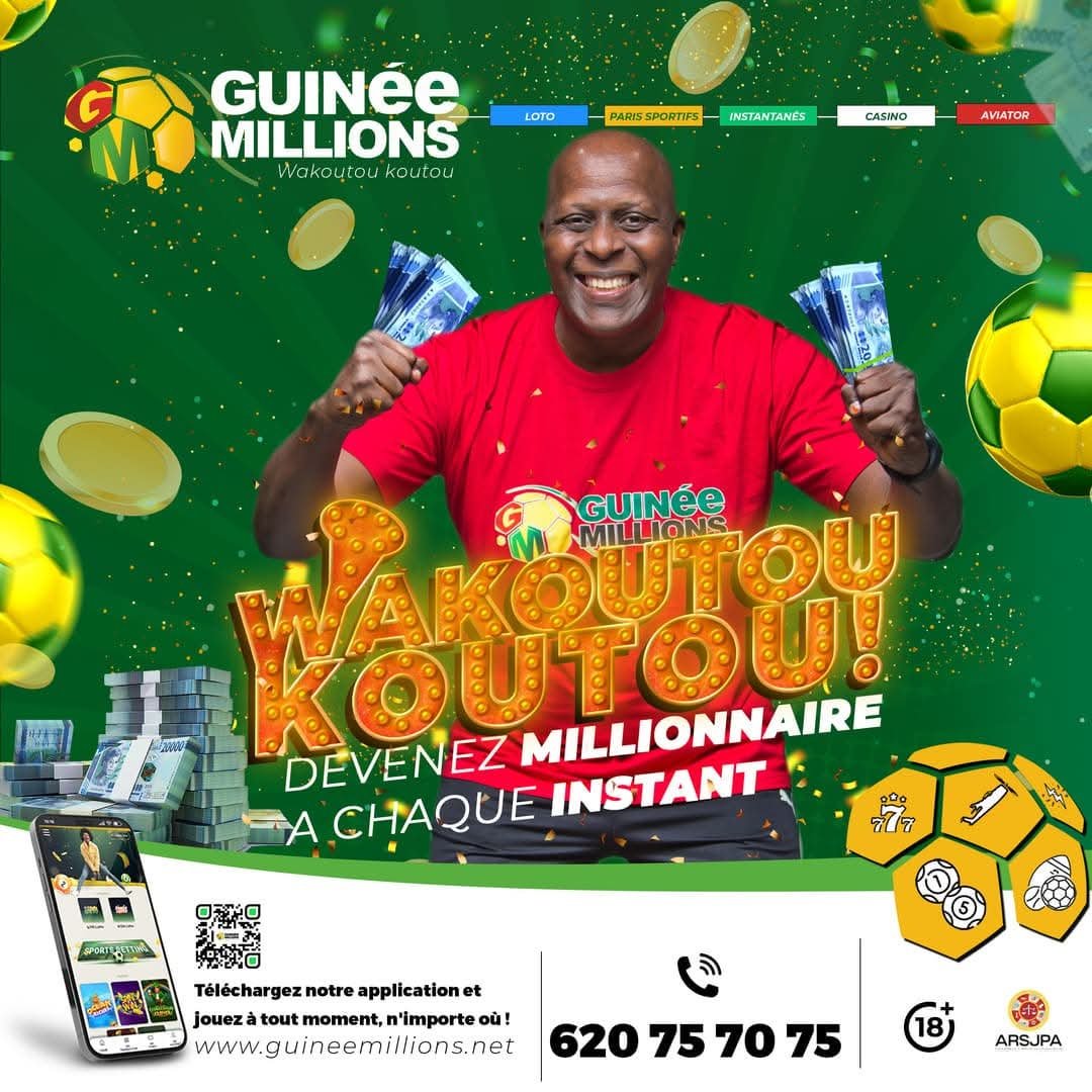Guinée Millions : Une Révolution dans l’Industrie des Jeux de Hasard en Guinée