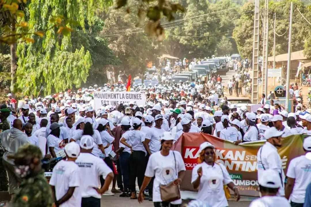 KINDIA : Mobilisation massive des citoyens pour la marche en l’honneur ...