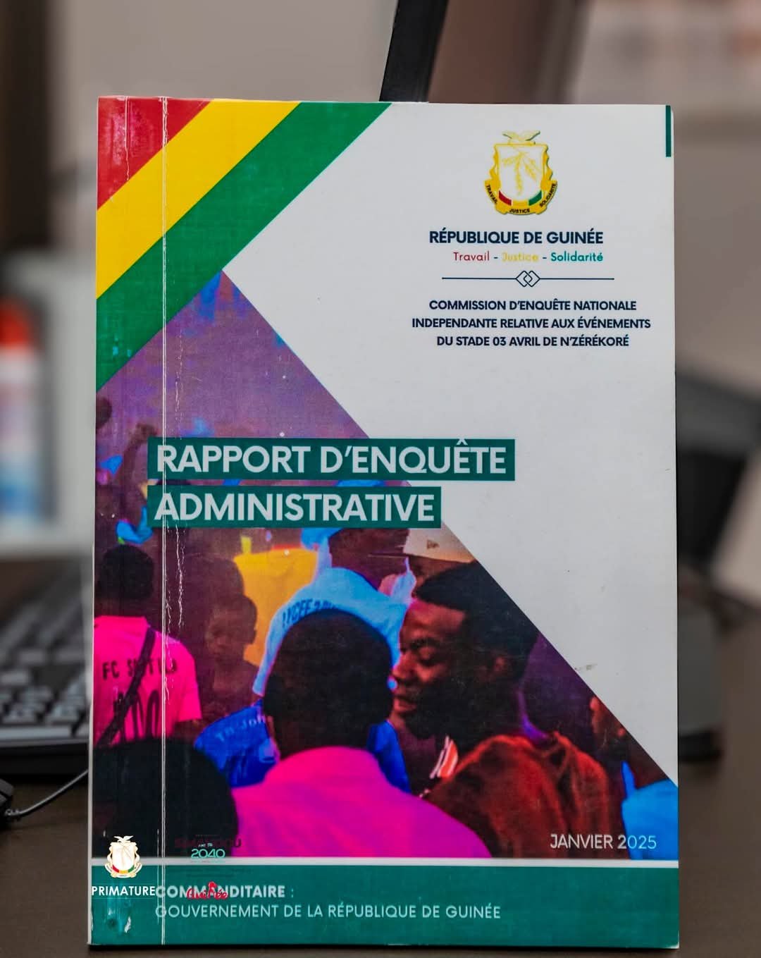 𝗣𝗥𝗜𝗠𝗔𝗧𝗨𝗥𝗘 : 𝗥𝗘𝗠𝗜𝗦𝗘 𝗗𝗨 𝗥𝗔𝗣𝗣𝗢𝗥𝗧 𝗗’𝗘𝗡𝗤𝗨𝗘T𝗘 𝗔𝗗𝗠𝗜𝗡𝗜𝗦𝗧𝗥𝗔𝗧𝗜𝗩𝗘 𝗦𝗨𝗥 𝗟’𝗜𝗡𝗖𝗜𝗗𝗘𝗡𝗧 𝗗𝗘 𝗡’𝗭𝗘RE𝗢𝗥É