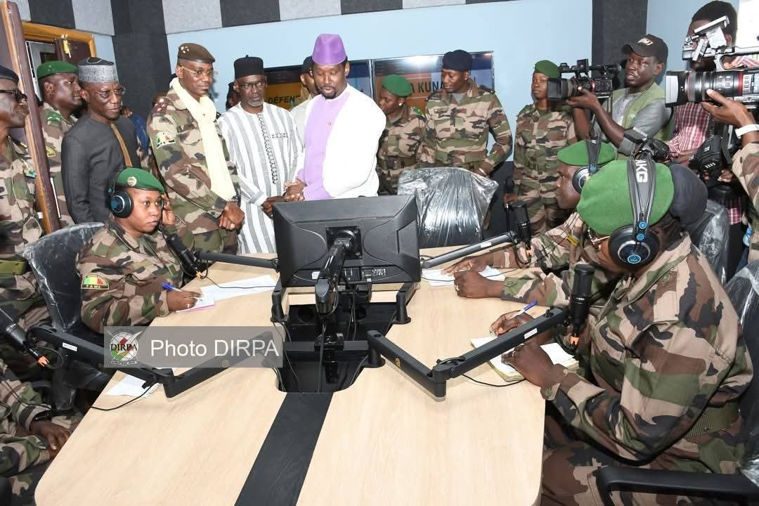 Mali : Une radio et une télévision mises en place par la junte pour l'armée contre la désinformation.