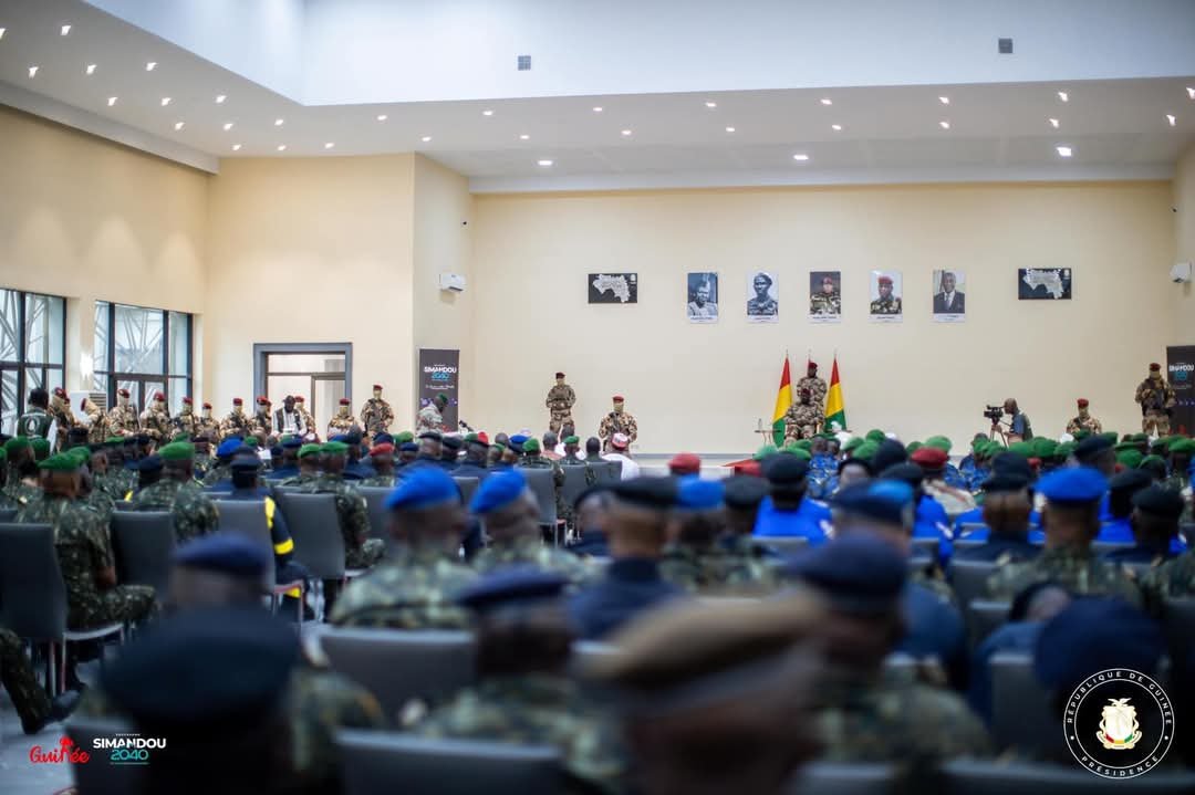 "Vœux de Nouvel An : Le Général Mamadi Doumbouya reçoit les institutions et acteurs clés au Palais Mohammed V"