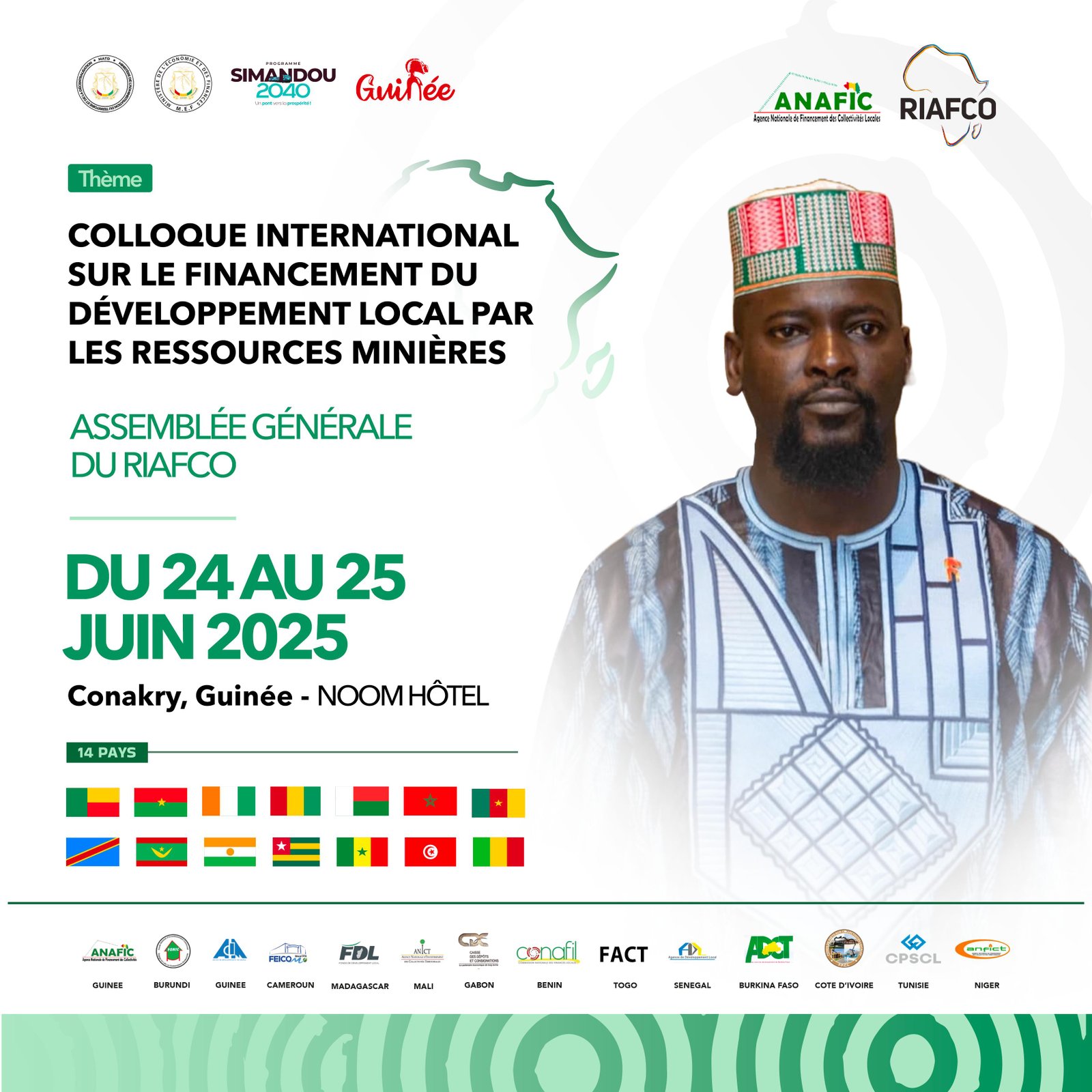 Conakry, capitale africaine du financement local : la Guinée accueille le colloque international sur le financement du développement local par les ressources minières