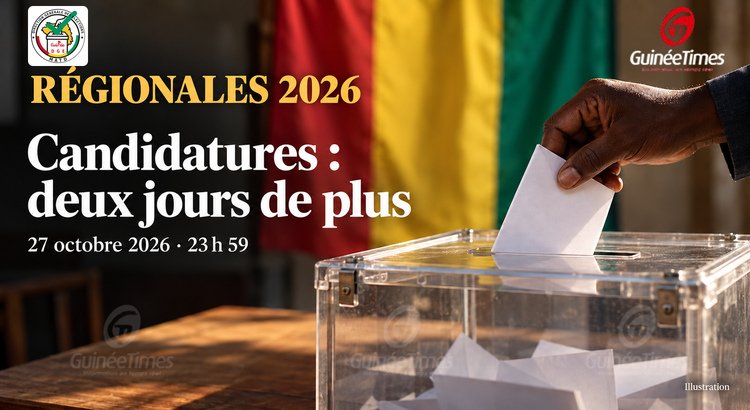 Élections régionales : la DGE accorde deux jours supplémentaires pour le dépôt des candidatures